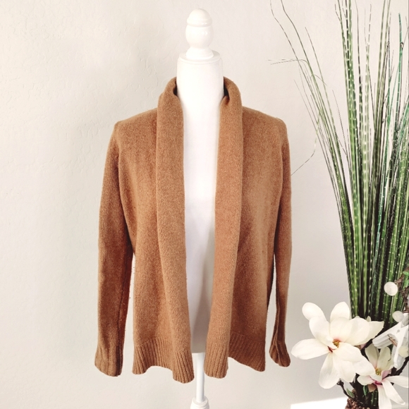 Max Studio Sweaters - Max Studio Wool Yak Cardigan Sweater Small